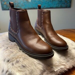 Coach leather Chelsea boots - Sz 9